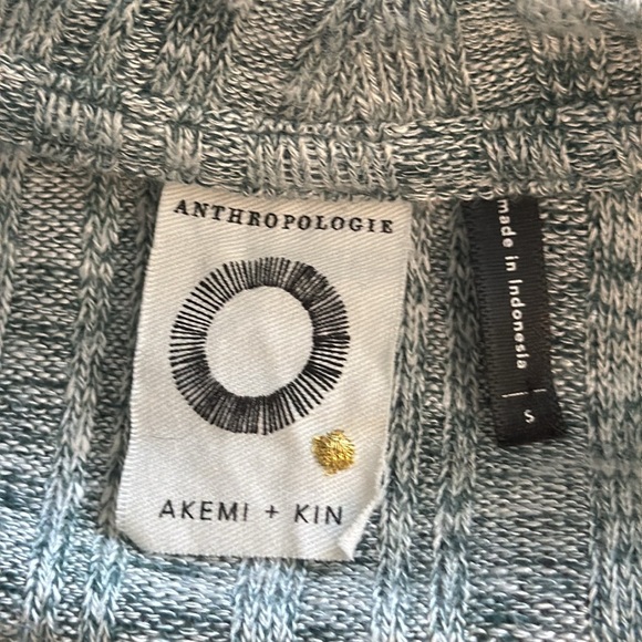 Anthropologie Akemi + Kin button up cardigan duster size small romantic boho - Picture 12 of 13
